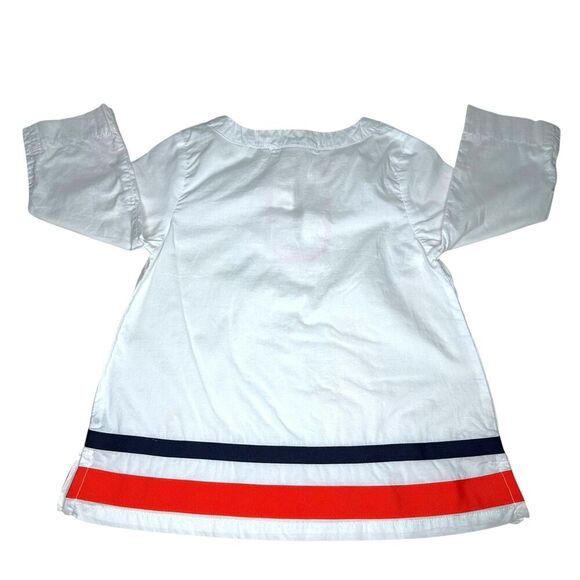 Janie and Jack Orange & Navy Tunic Size 12-18 months - Picture 3 of 5